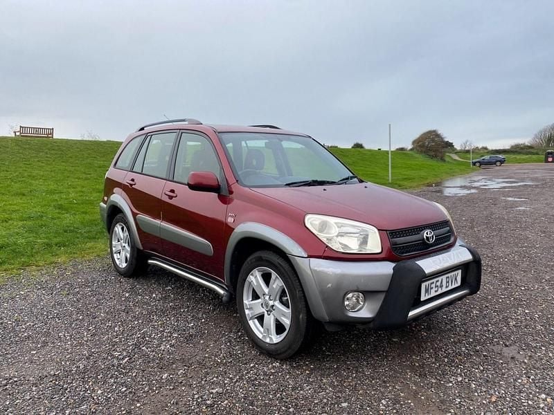 Red Used 2004 Toyota RAV4 Estate | £4,995 (Fair price) - Image 1/4