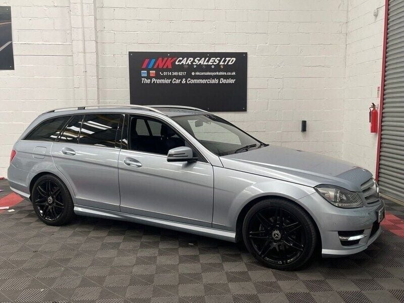 Silver Used 2012 Mercedes C220 AMG Estate | £6,450 (Fair price) - Image 1/4