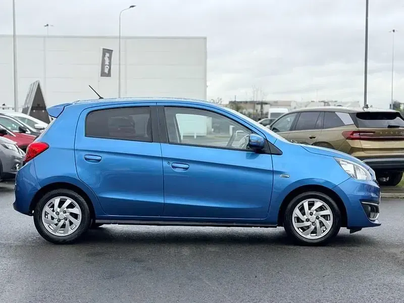 Used Mitsubishi Mirage 2019 Blue Hatchback