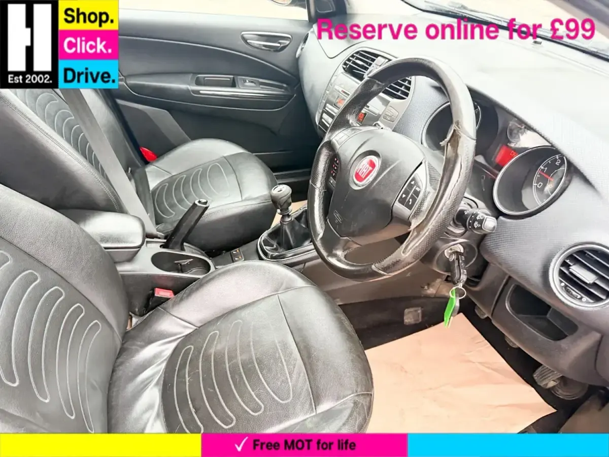 Używany Fiat Bravo Dynamic 105 KM (77 kW) 2011 Niebieski Hatchback