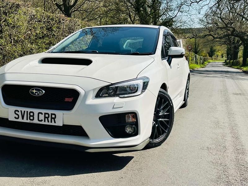 Used Subaru WRX STI 2018 White Sedan