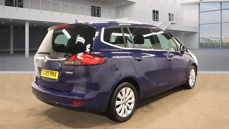 Used Vauxhall Zafira 140 HP (102 kW) 2015 Blue MPV