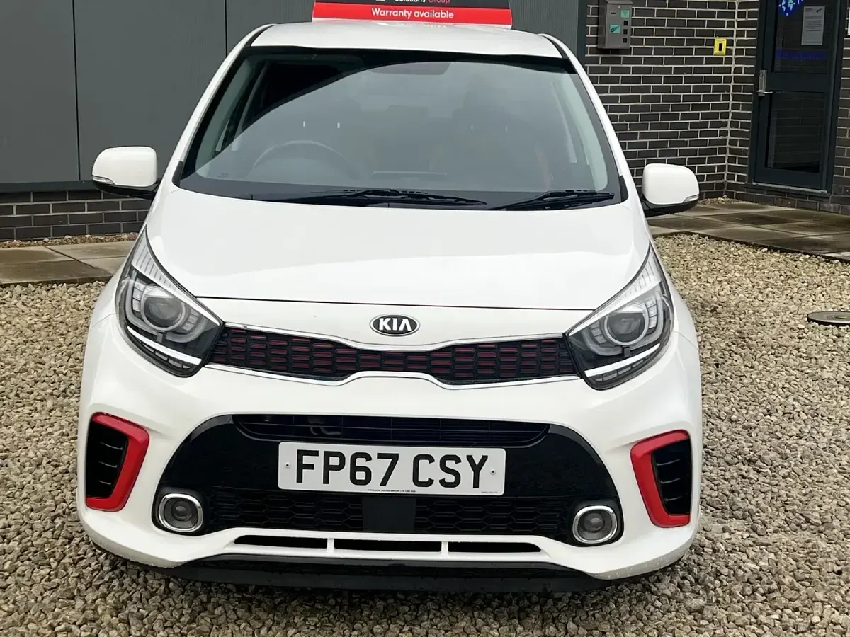 Used Kia Picanto GT-Line 66 HP (48 kW) 2017 White Hatchback
