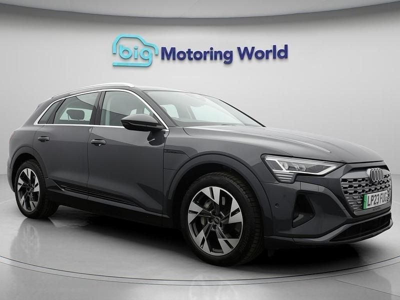 Grey Used 2023 Audi Q8 e-tron Sport SUV | £33,000 (Super price) - Image 1/4