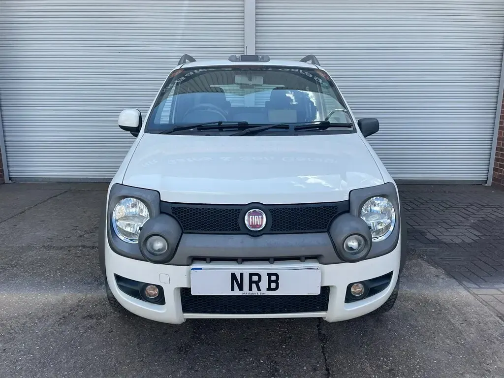 Used Fiat Panda 4x4 Cross 2010 White Hatchback