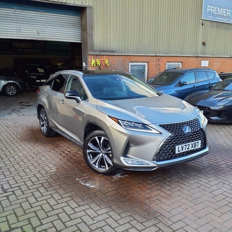 Silver Used 2022 Lexus RX450h SUV | £32,995 - Image 1/4