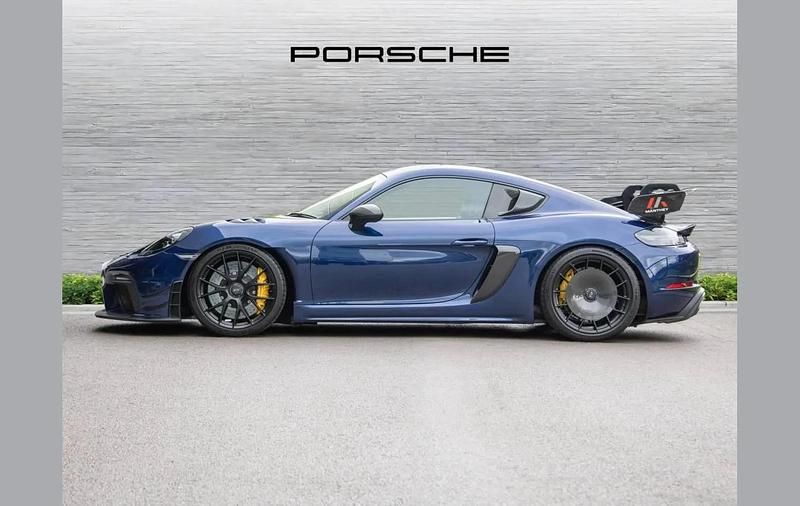 Used Porsche Cayman GT4 493 HP (362 kW) 2024 Blue Coupe
