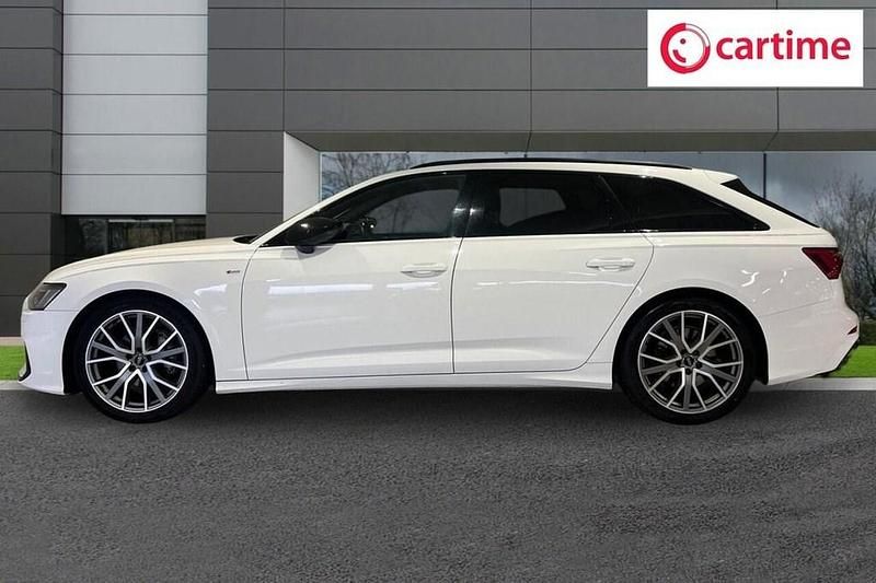 Used Audi A6 Black Edition 245 HP (180 kW) 2020 White Estate