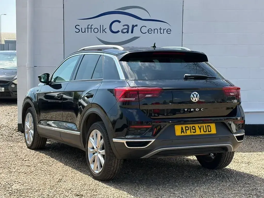 Begagnad VW T-Roc SEL 150 HK (110 kW) 2019 Svart SUV