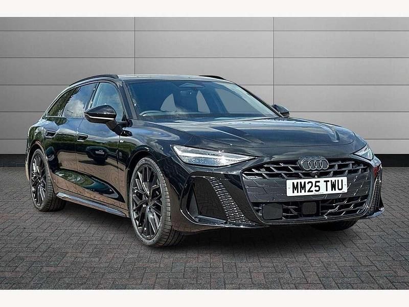 Mythos black Used 2025 Audi A6 S-Line Estate | £52,299 - Image 1/4
