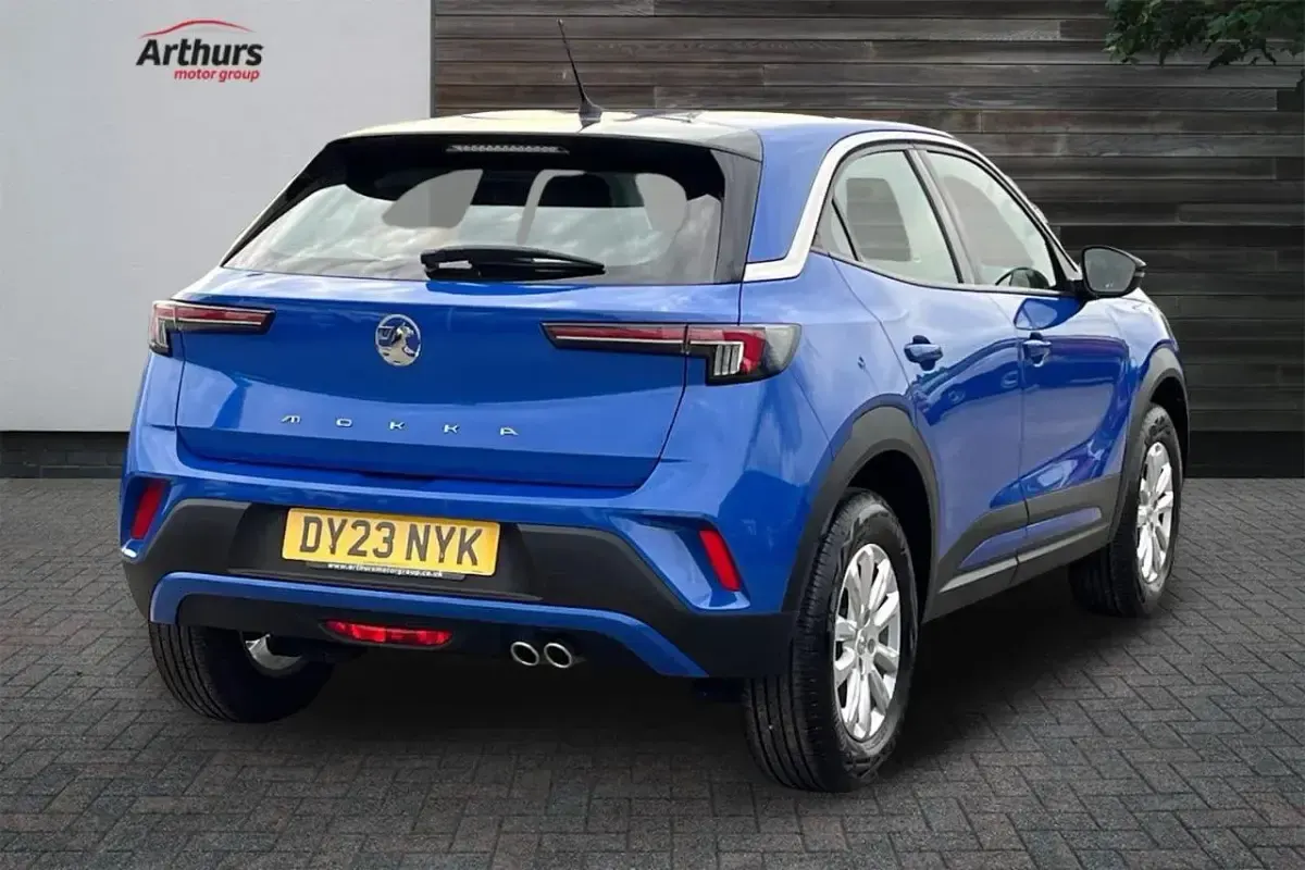 Used Vauxhall Mokka Design Edition 136 HP (100 kW) 2023 Blue SUV