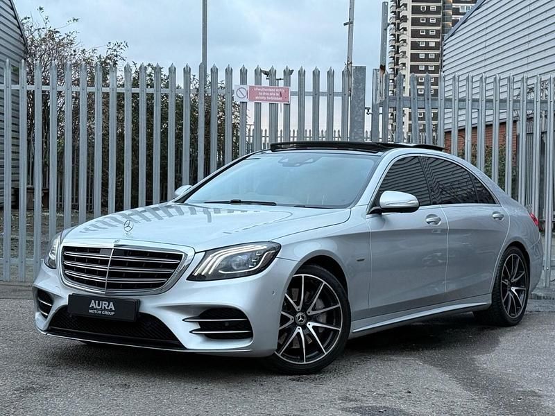 Used Mercedes S350 AMG line 2019 Silver Sedan