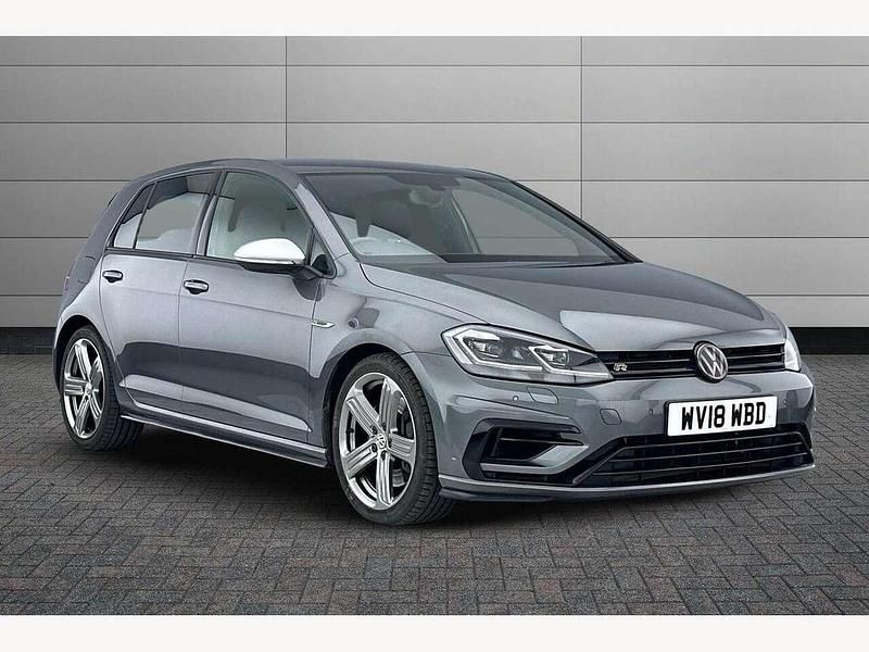 Grey Used 2018 VW Golf VII R Hatchback | £16,595 (Fair price) - Image 1/3