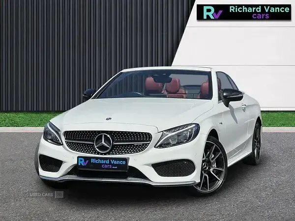 Used Mercedes C43 AMG 2018 White Cabriolet