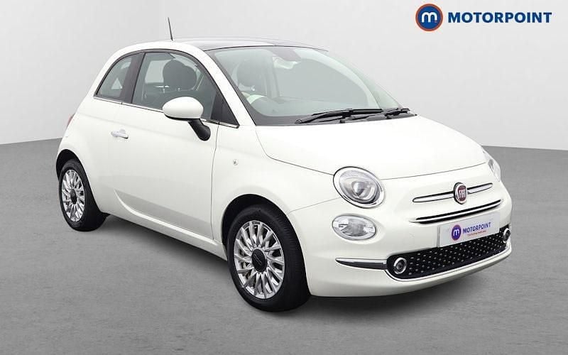 White Used 2023 Fiat 500 Hatchback | £9,999 (Fair price) - Image 1/4