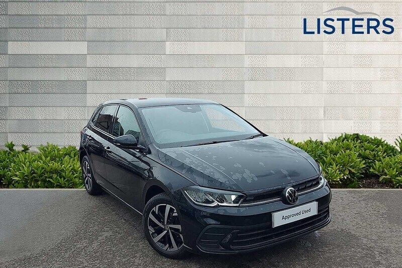 Deep black New 2025 VW Polo Match Hatchback | £22,990 (Expensive) - Image 1/4