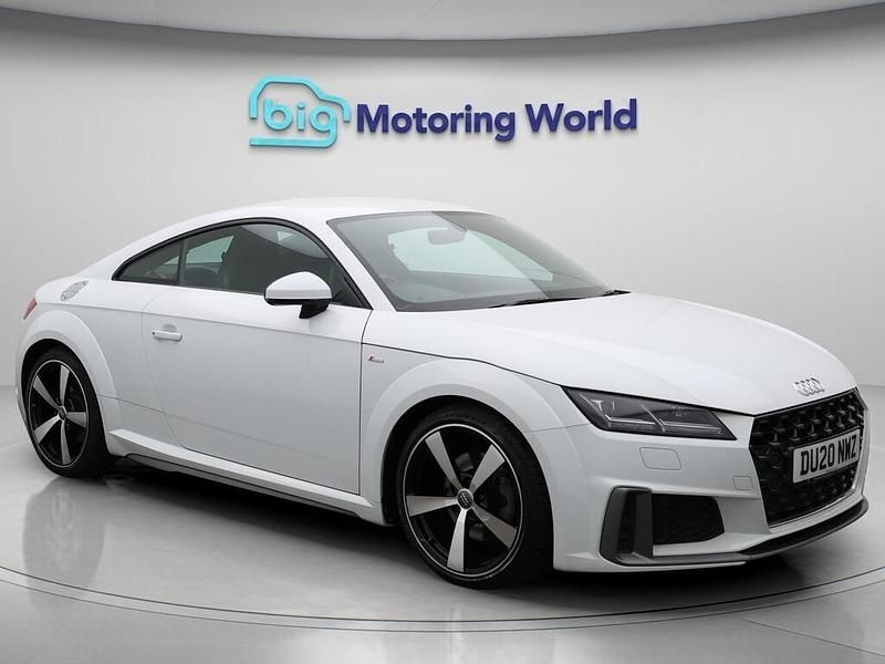 White Used 2020 Audi TT S-Line Coupe | £21,200 (Good price) - Image 1/4