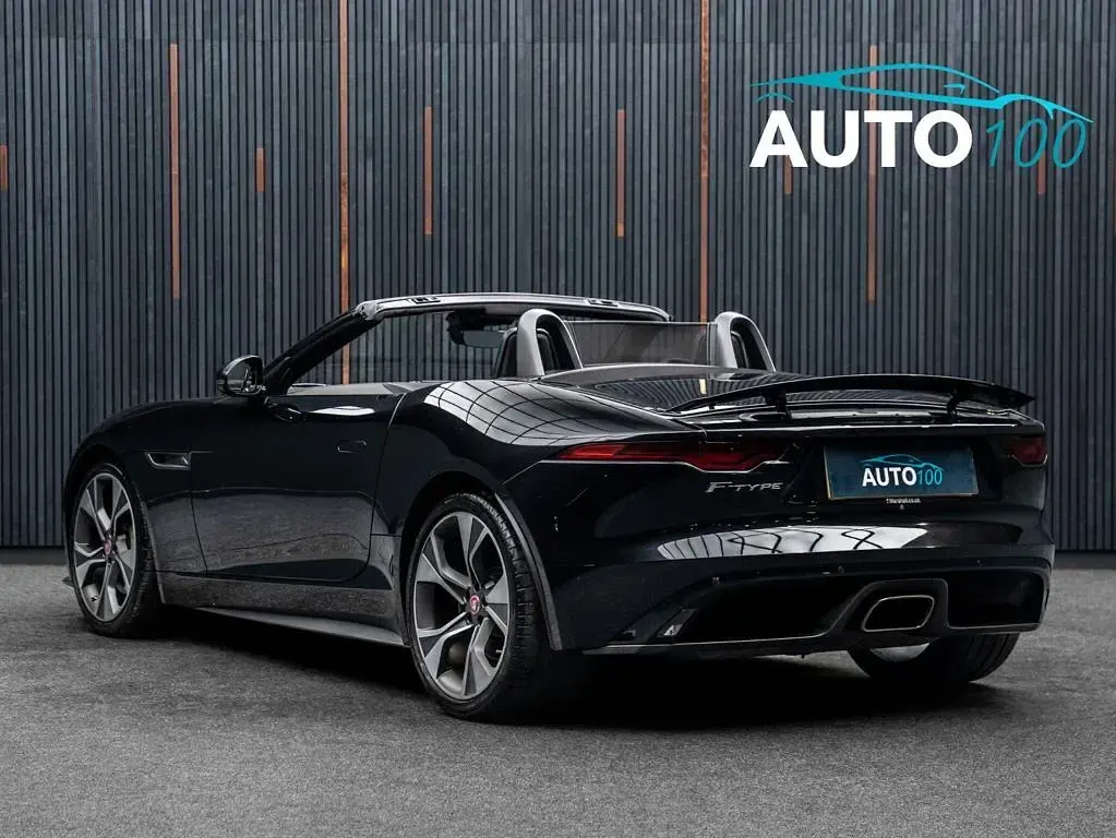 Used Jaguar F-Type First Edition 300 HP (220 kW) 2021 Black Cabriolet