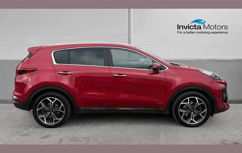 Used Kia Sportage GT-Line 180 HP (132 kW) 2021 Red SUV