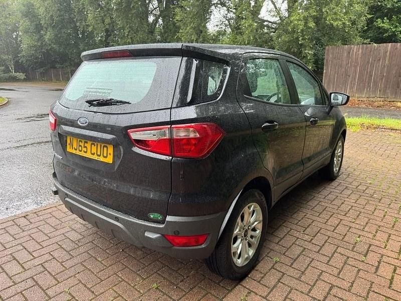 Used Ford Ecosport Zetec 95 HP (69 kW) 2015 Black SUV