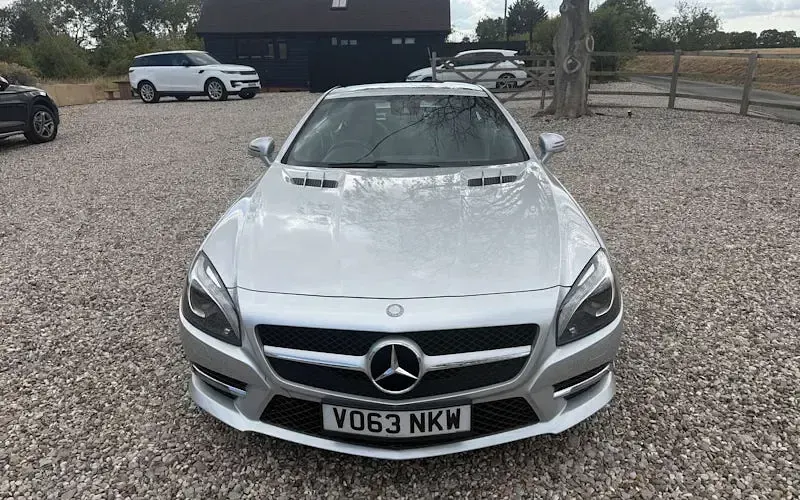 Used Mercedes SL500 AMG 435 HP (319 kW) 2013 Silver Cabriolet