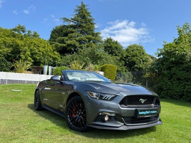 Grey Used 2017 Ford Mustang GT Convertible Cabriolet | £29,995 (Fair price) - Image 1/4