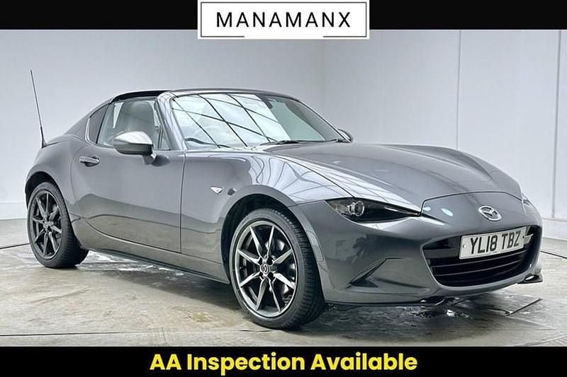 Used Mazda MX5 Inclusive 160 HP (117 kW) 2018 Grey Cabriolet