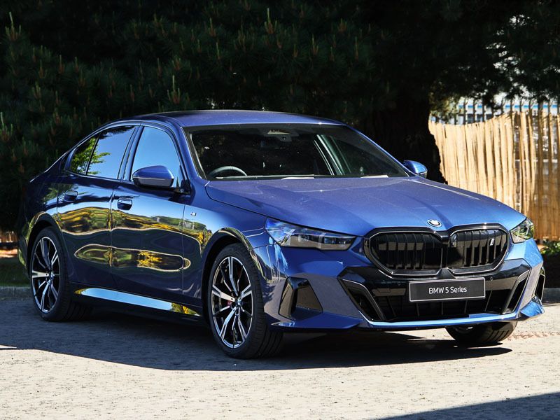 Blue New 2025 BMW i5 M Sport Sedan | £65,898 (Good price) - Image 1/4