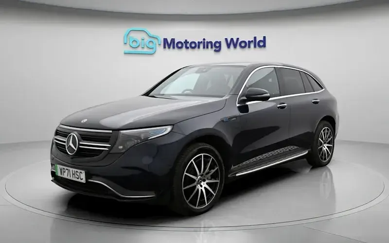 Used Mercedes EQC400 AMG line 300 kW (408 HP) 2022 Blue SUV