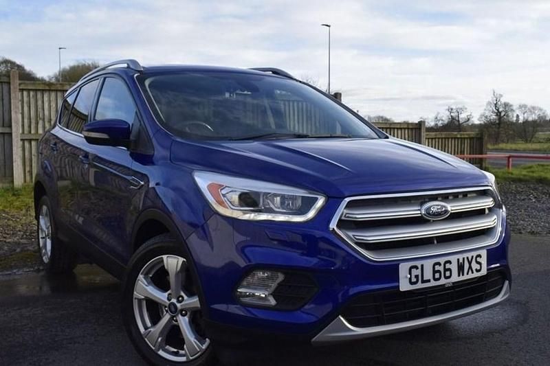 Used Ford Kuga Titanium 150 HP (110 kW) 2016 Blue SUV