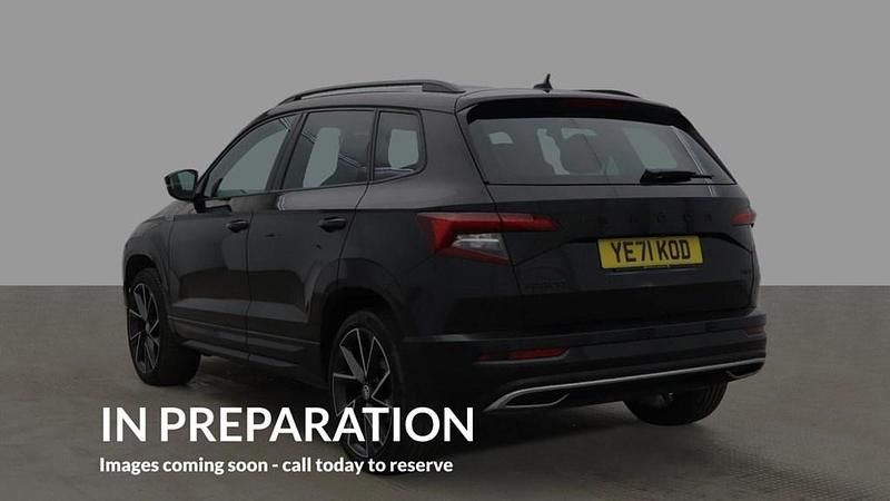 Used Skoda Karoq SportLine 150 HP (110 kW) 2022 Black SUV