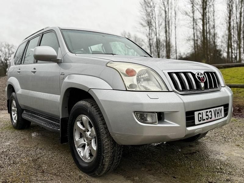 Silver Used 2003 Toyota Land Cruiser Estate | £4,995 (Fair price) - Image 1/4