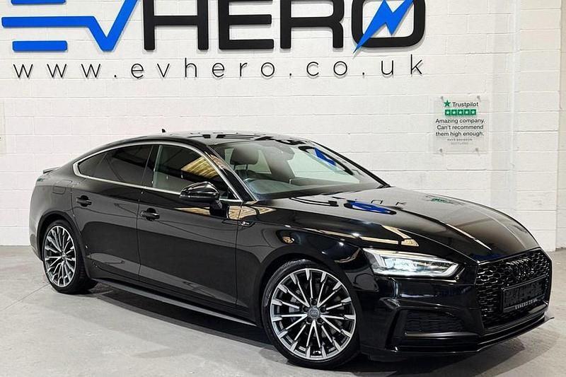 Black Used 2018 Audi A5 Sportback S-Line Hatchback | £12,500 (Fair price) - Image 1/1