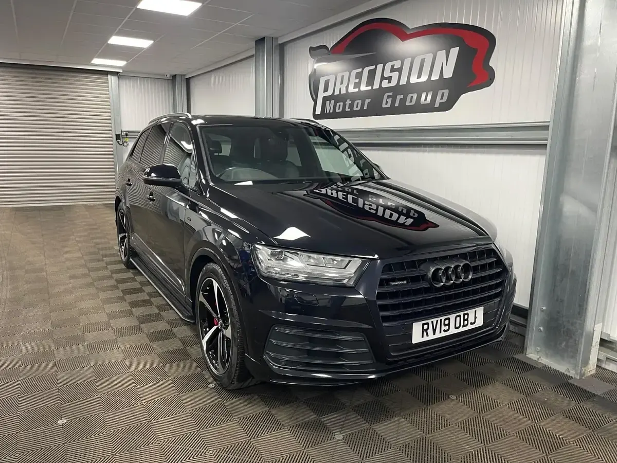 Used Audi Q7 Black Edition 2019 Black SUV