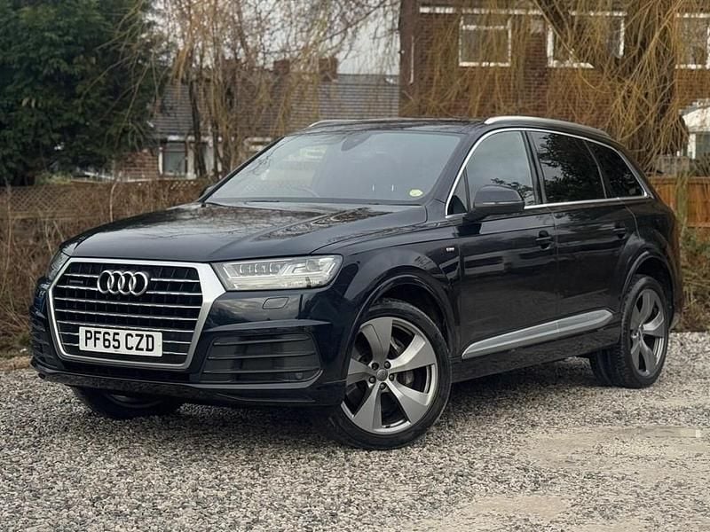 Used Audi Q7 S-Line 272 HP (200 kW) 2015 Blue SUV