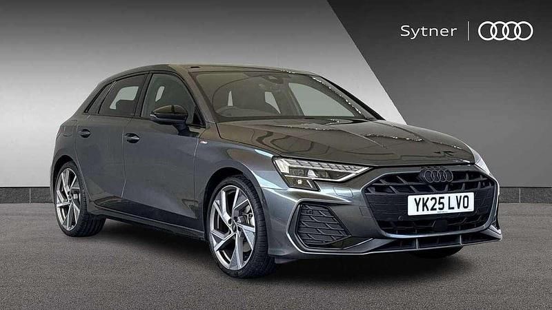 Grey Used 2025 Audi A3 Black Edition Hatchback | £32,000 (Expensive) - Image 1/4