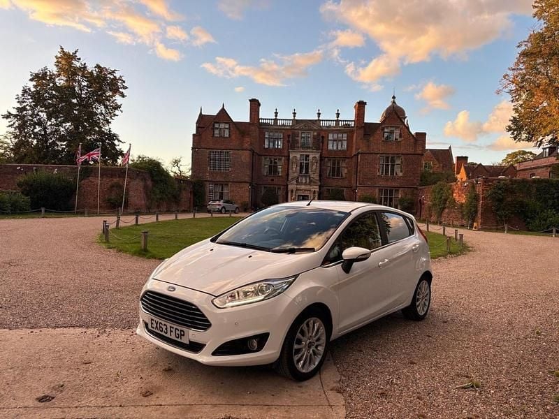 White Used 2013 Ford Fiesta Titanium X Hatchback | £3,495 (Good price) - Image 1/4