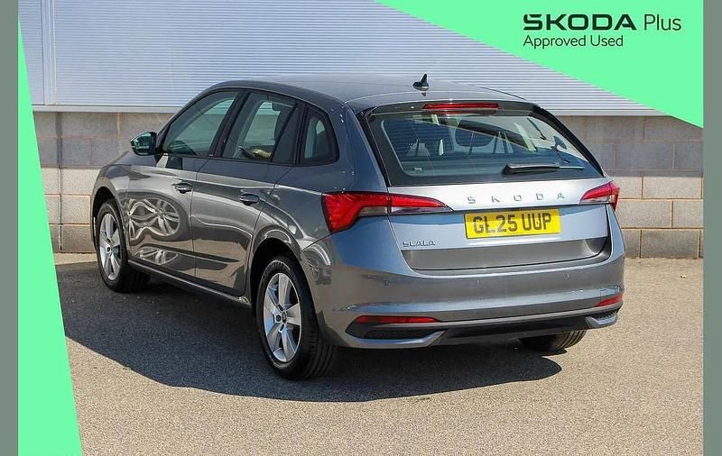 Used Skoda Scala SE 115 HP (84 kW) 2025 Graphite grey metallic Hatchback