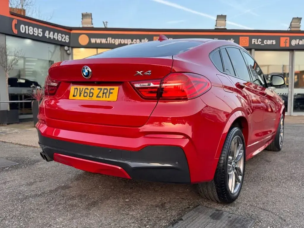 Usado BMW X4 M Sport 258 CV (189 kW) 2016 Rojo SUV