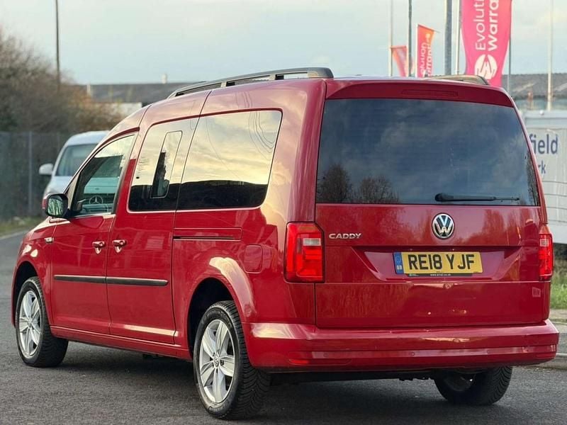 Used VW Caddy Maxi Life 2018 Red MPV