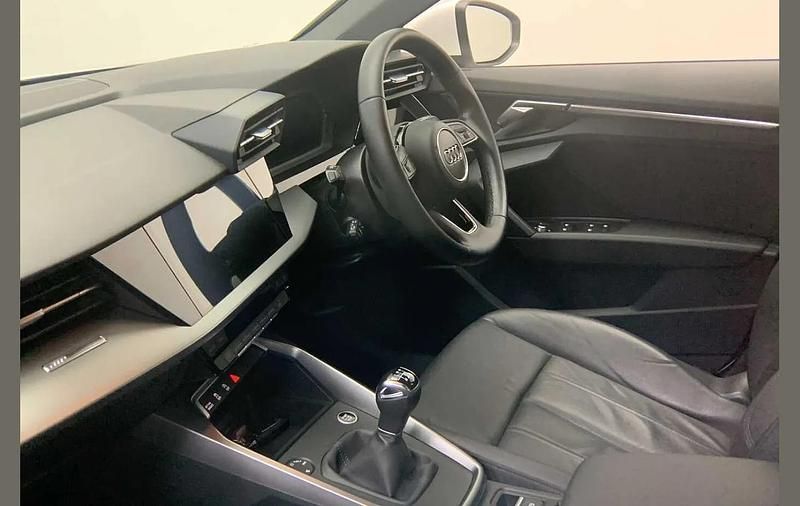 Used Audi A3 Sport 110 HP (80 kW) 2022 Ibis white Hatchback