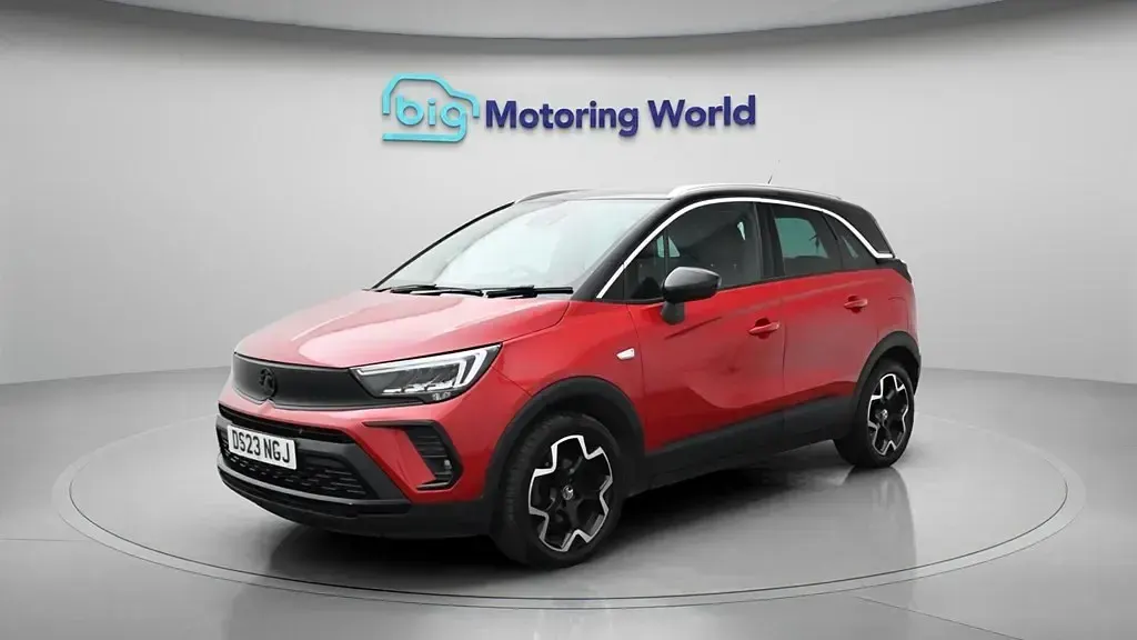 Used Vauxhall Crossland Ultimate 110 HP (80 kW) 2023 Red SUV