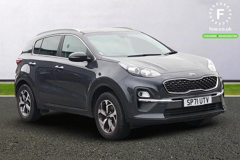 Grey Used 2021 Kia Sportage 2 SUV | £16,199 (Fair price) - Image 1/3