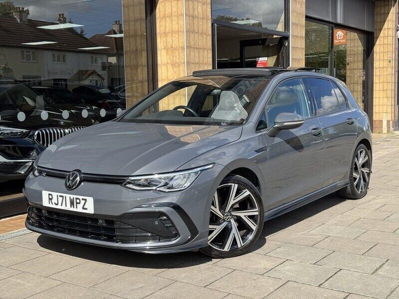 Grey Used 2022 VW Golf VIII R-line Hatchback | £23,995 (Expensive) - Image 1/4
