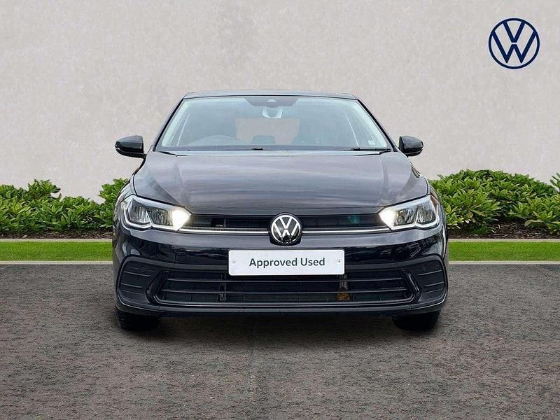 Used VW Polo Match 95 HP (69 kW) 2025 Black Hatchback