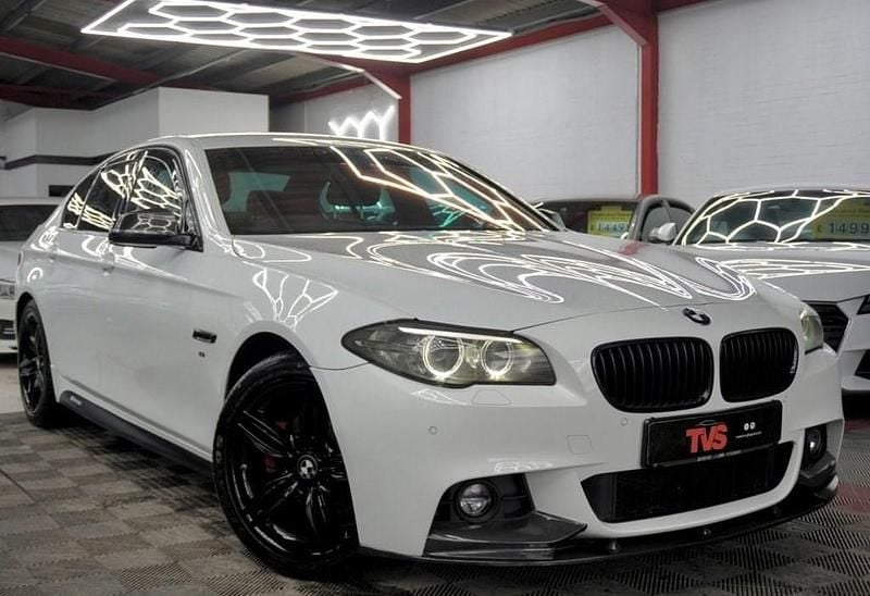 Used BMW 520 M Sport 190 HP (139 kW) 2014 White Sedan
