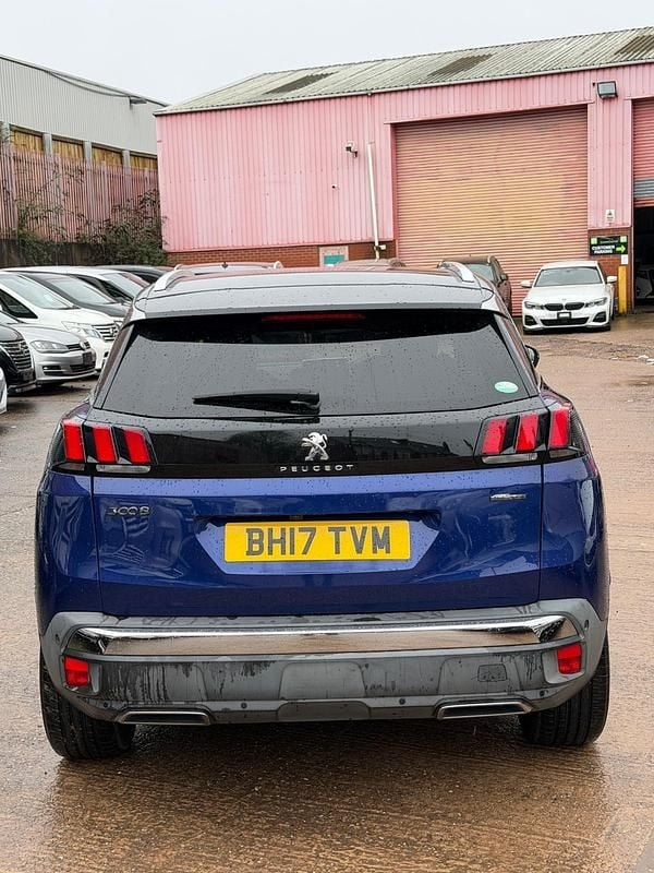 Used Peugeot 3008 GT-line 2017 Blue SUV