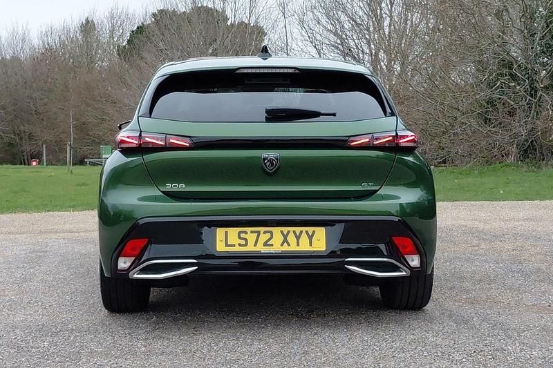 Used Peugeot 308 GTi 130 HP (95 kW) 2022 Green Hatchback