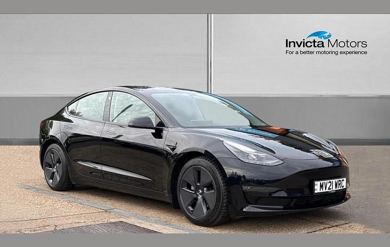 Black Used 2021 Tesla Model 3 Long Range AWD Sedan | £18,750 (Fair price) - Image 1/4