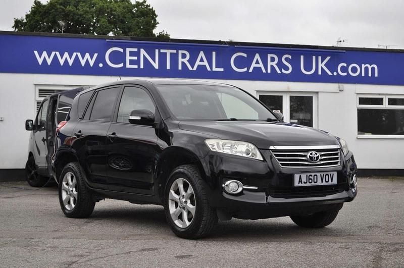 Black Used 2010 Toyota RAV4 SUV | £5,495 (Fair price) - Image 1/4